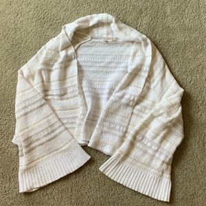 Anthropologie cropped long sleeve cardigan